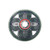Green scrub brush pad attaches with pad centering device by Malish