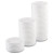 Dart DCC20RL Vented Foam Lids Fits 6 oz to 32 oz Cups White 500 per Carton 