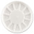 Dart DCC20RL Vented Foam Lids Fits 6 oz to 32 oz Cups White 500 per Carton 