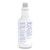 DVO100925283 Diversey Crew Neutral Non Acid Bowl and Bathroom Disinfectant 32 oz Squeeze Bottle 12 per Carton