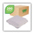 Eco Products Renewable and Compostable Sugarcane Clamshells 9 x 9 x 3 White 50 per Pack 4 Packs per Carton 