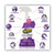 Odoban RTU Odor Eliminator and Disinfectant Lavender 32 oz Spray Bottle 12 per Carton 