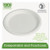  Eco Products ECOEPP013 Renewable and Compostable Sugarcane Plates 9 inch dia Natural White 500 per Carton 