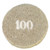 Monkey Diamond Floor Pads 5 inch 100 grit for polishing stone or concrete case of 5 pads 5MP100 