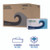 Boardwalk BWK382MCTA Disposable Examination Nitrile Gloves Powder Free Medium Blue 5 mil