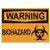 USS5498 US OSHA Safety Signs WARNING BIOHAZARD