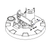 Betco E8431800 Housing Brush Base for Stealth ASD20B