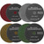Black Diamond Floor Pads 12 inch 4 pad combo one each 400 800 1500 3000 grit pads 4426124WM