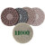Cheetah Pads 8 inch one pad each Step 1 thru 4 plus 11,000 grit Monkey