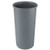 Rubbermaid Untouchable Waste Container Round Plastic 22 gal Gray