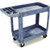 Two-Shelf Utility Cart front