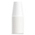 Boardwalk SCC378W2050 Single Sided Poly Paper Hot Cups stack