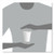 Boardwalk SCC378W2050 Single Sided Poly Paper Hot Cups size