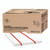 Antimicrobial Foodservice Wipers, 1-Ply, 12 x 21, Red/White