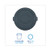 Boardwalk BWK44GLWRLIDGRA Lids for 44 gal Waste Receptacles Flat Top Round Plastic Gray