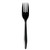 Boardwalk BWKFORKBLPP Mediumweight Polypropylene Cutlery