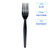 Boardwalk BWKFORKHWBLA Heavyweight Polystyrene Cutlery
