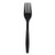 Boardwalk BWKFORKHWPPBIW Heavyweight Wrapped Polypropylene Cutlery Fork