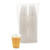 Boardwalk BWKTRANSCUP10CT Translucent Plastic Cold Cups
