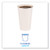 Boardwalk BWKWHT16HCUP Paper Hot Cups front
