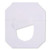 General Supply TEHGVTSC5000 Half Fold Toilet Seat Covers