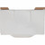 Genuine Joe GJO10154 Quarter-Fold Toilet Seat Covers folded front