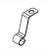 Nilfisk NFVF82134 tubing bracket for Clarke Viper and