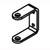 Nilfisk NFVF83107 bracket for skirt mount for Clarke