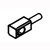 Nilfisk NFVF84338 adjustment screw fang32t for Clarke Viper