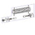 Nilfisk NFVV67410 slider brush assembly for Clarke Viper