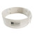Floor scrubber splash guard ring