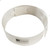 Floor scrubber splash guard ring