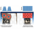 Clarke focus2 boost 32 floor scrubber c05388a 32x14 inch orbital rectangle with chemical mixing system 312ah agm maintenance free battery onboard charger