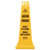 Rubbermaid 627777yel wet floor safety cone four sided