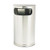 Rubbermaid RCPSO8SSSPL 9 Gallon Stainless Steel Trash Can
