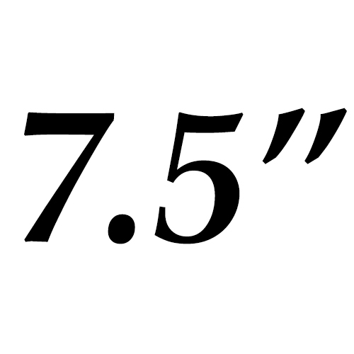 7.5 Inch For 16 OZ Bottles