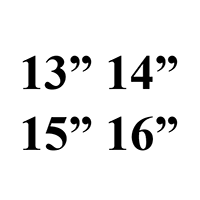 13”, 14”, 15”, 16” Preparation Pads 13”, 14”, 15”, 16” Preparation Pads