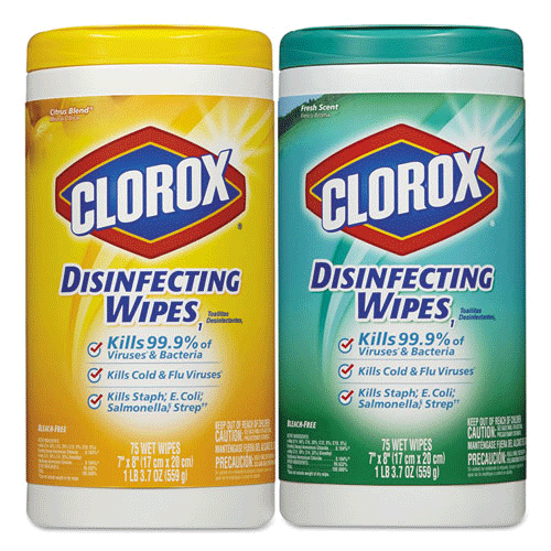 Disinfect, Sanitize Wipes