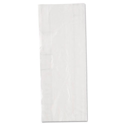 6x3x15 Clear Poly Bags, 1000 per case