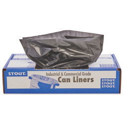 Commercial trash bags 13 gallon 24x30 .8 mil case of 45