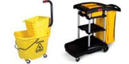 Mop Buckets, Mop Wringers, Mopping Carts