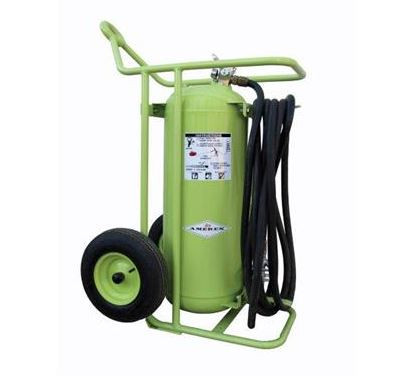 Amerex 674 150 LB Halotron Wheeled Fire Extinguisher