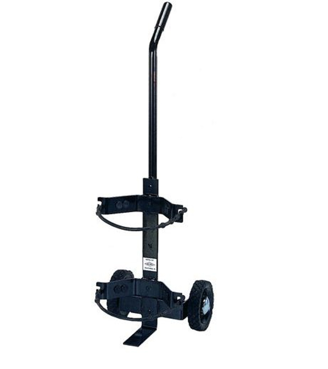 Amerex 859 - Heavy Duty Fire Extinguisher Dolly Cart with Rubber Straps