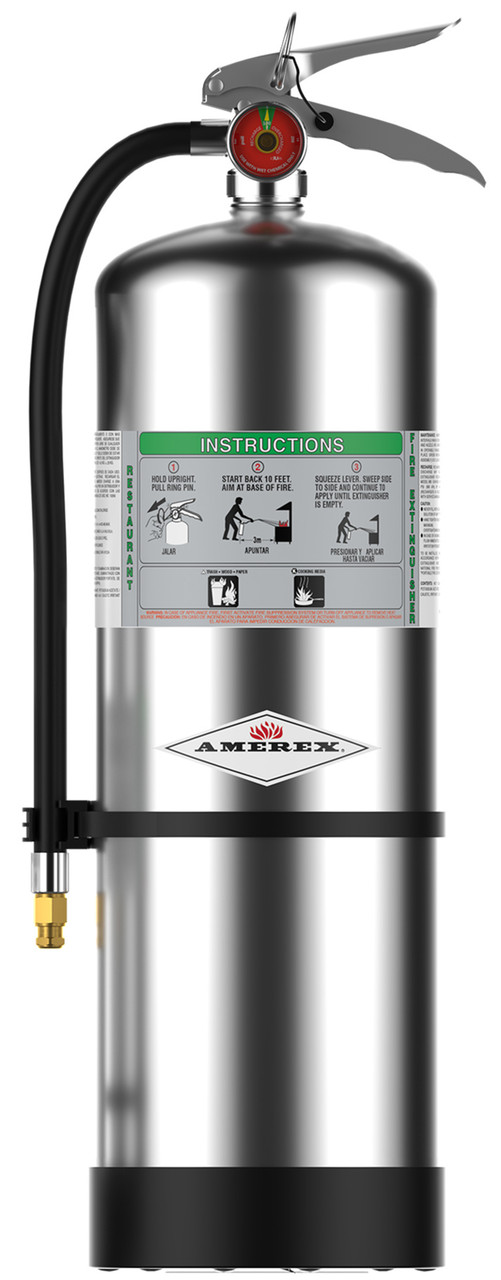 Amerex C262 - 2.5 Gallon Class K Kitchen Fire Extinguisher