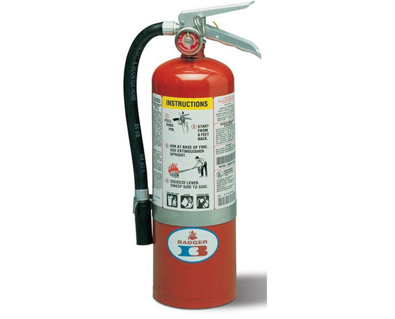 Badger 22435B - 5 lb ABC Extinguisher - 3A:40B:C