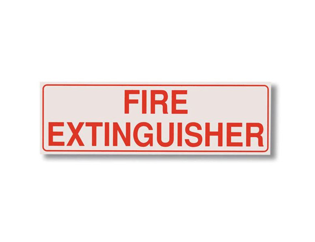 BL254  - Fire Extinguisher Cabinet Decals BL254