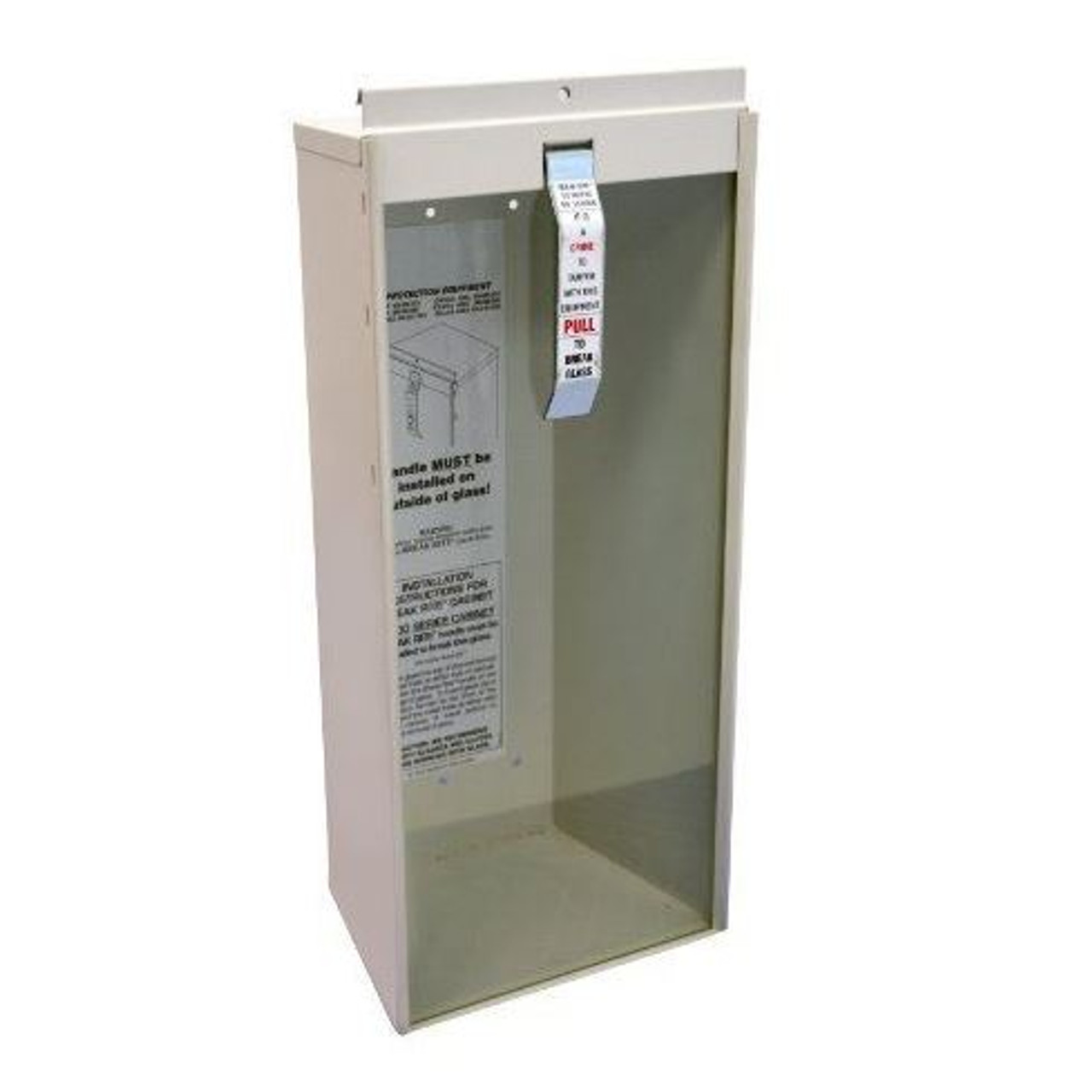 9751 Potter Roemer Metal 5 LB Fire Extinguisher Cabinet