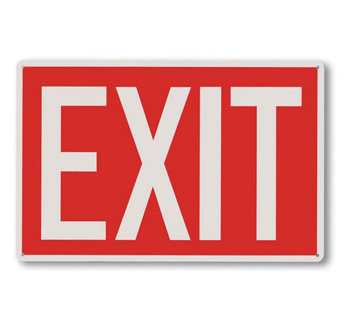 Exit & Emergency Light Combo Sign