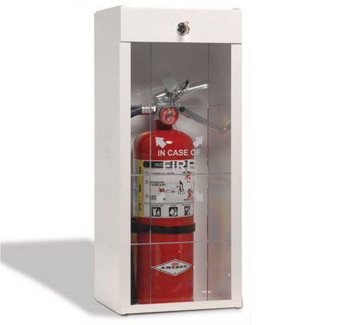 Pemberly Row 5 lbs Fire Extinguisher Cabinet in Light Oak 海外 即決-