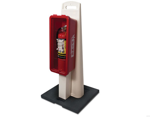 PORTABLE EXTINGUISHER CABINET & STAND